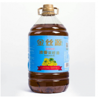 商南縣金絲源非轉基因濃香菜籽油5L*4瓶